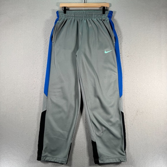 Nike‎ Therma Fit Sweatpants Mens Large Gray Outdoor Tech Swoosh Straight Swoosh - Picture 1 of 16